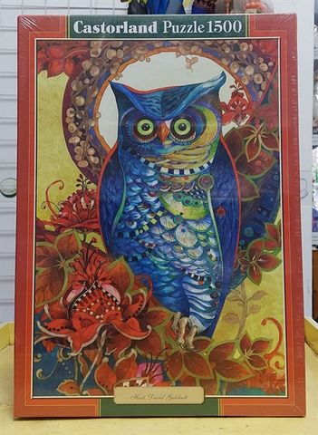  C151110 Xếp hình Copy of Hoot, David Galchutt 1500 mảnh CASTORLAND 