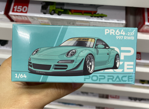  Xe mô hình Poprace PR640237 RWB 997 TIFFANY BLUE 