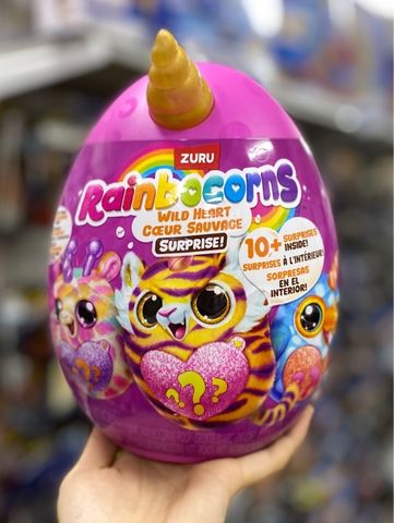  92129 Đồ Chơi Trứng Bất Ngờ ZURU TOYS Rainbocorns Sparkle Heart Surprise 