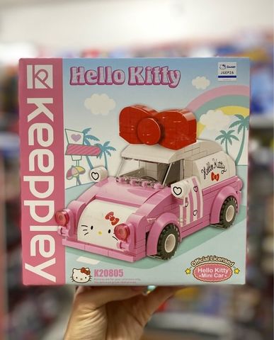  Đồ Chơi Lắp Ráp KEEPPLEY Sanrio - Hello Kitty Mini Car K20805 