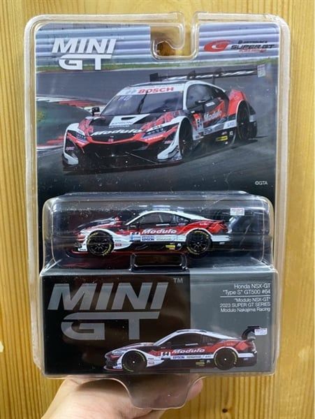 Mini GT MGT00992 Honda NSX-GT "Type S" GT500 #64 "Modulo NSX-GT" Modulo Nakajima Racing 2023 SUPER GT Series