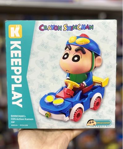  Đồ Chơi Lắp Ráp KEEPPLAY Shinchan COS Action Kamen Car DZ0210 