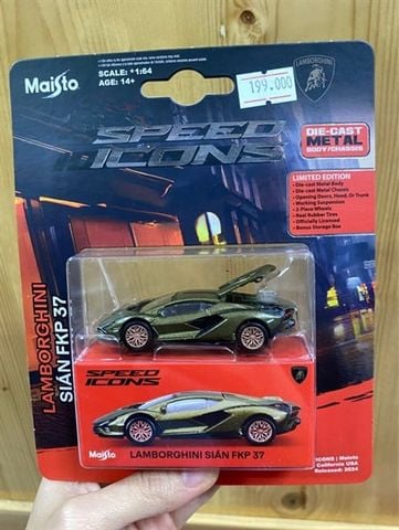 Maisto 1:64 Speed Icon - Lamborghini Sian FKP 37