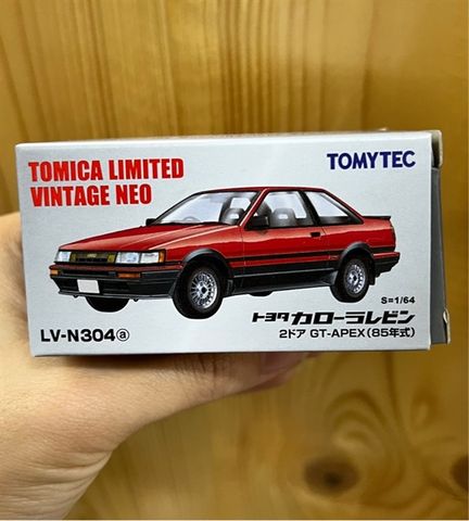  Mô hình xe TOMYTEC LV-N304a Toyota Corolla Levin 2-Door GT-APEX 85 