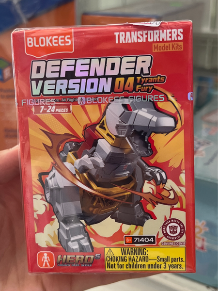  Blokees Model Kits - 71404 Transformers Defender Version 04 Tyrants Fury 