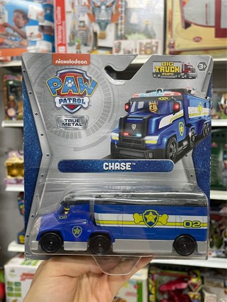  6063792 Paw Patrol Large Trucks True Metal Vehicle- Chase 