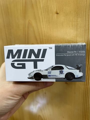  Mô hình xe Mini GT BOX Version MGT00996 Mazda RX-7 (FD3S) Itosyoukai Rei-gouki with RE Amemiya 