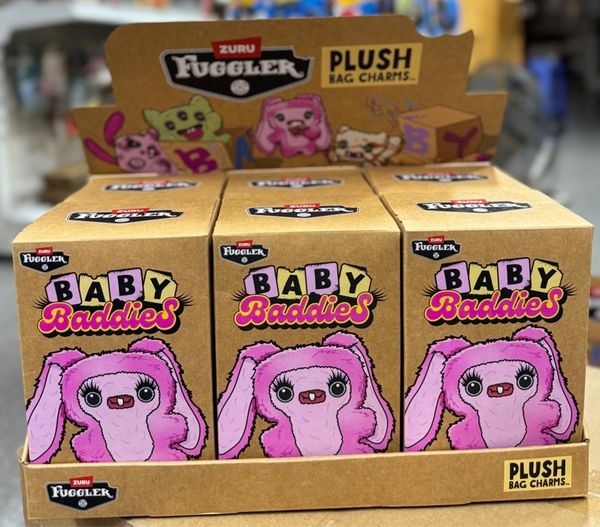  15786 Đồ Chơi Sưu Tầm Hộp Mù ZURU TOYS Fuggler Baby Baddies Keyrings 5