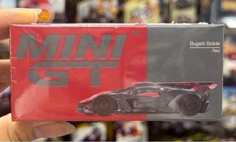  Xe Mini GT Box Version MGT01105 Bugatti Bolide Red 
