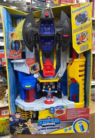  HNW08 Imaginext DC Super Friends Ultimate Headquarters Playset 