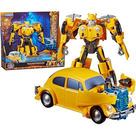 Đồ chơi robot 442421 - Transformers Rise of the Beasts Spark Charger Bumblebee 