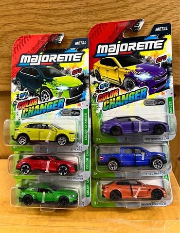  8504000001 Đồ Chơi Xe Mô Hình MAJORETTE Color Changers Premium Cars 