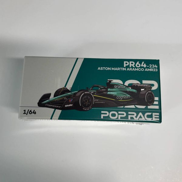  Mô hình xe Pop Race Diecast PR640234 ASTON MARTIN AMR23 LANCE STROLL 