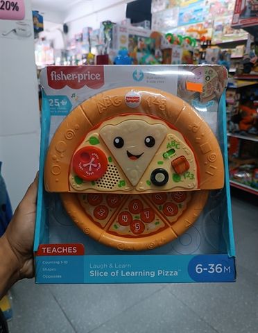  Fisher-Price Laugh & Learn Slice of Learning Pizza 