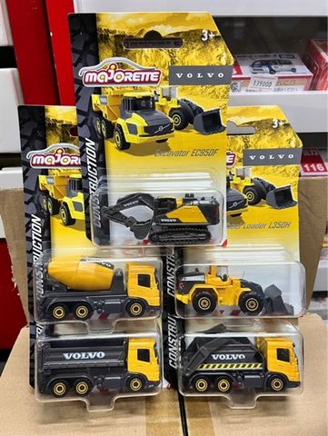  212057283 Xe Mô Hình Xây Dựng MAJORETTE Volvo Construction Edition 