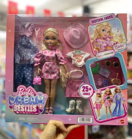  Bộ búp bê JGH87 Dream Besties Festival looks Barbie 
