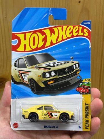  JFN50 Hot Wheels Mazda RX-3 Yellow 