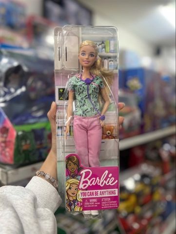  GTW39 - Barbie Careers Fashion Doll & Accessory, Nurse 