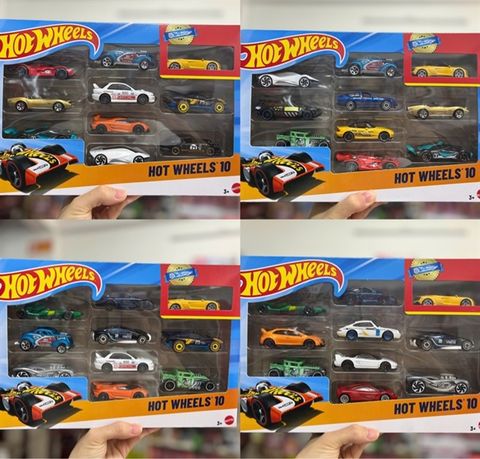  54886 Bộ 10 mô hình siêu xe Hot Wheels 