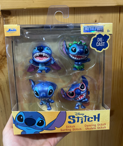  Bộ 4 Đồ Chơi Mô Hình Sưu Tầm JADA TOYS Stitch 2.5