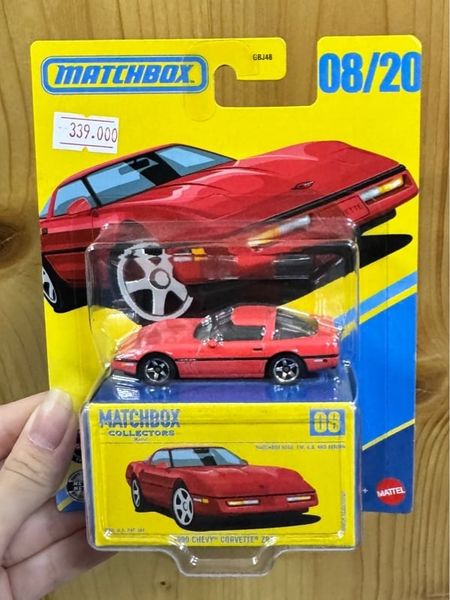  JJV94 Siêu xe MATCHBOX Chevrolet Corvette ZR1 1990 (C4) 