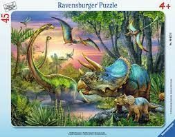  RV06633 9 Xếp hình puzzle khủng long 45 mảnh Ravensburger 