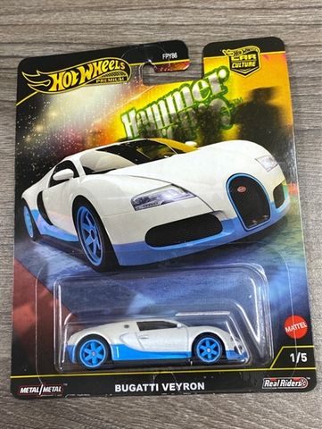  Xe mô hình HRW06 Hot Wheels Car Culture Hammer Drop Bugatti Veyron 