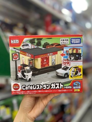  Tomica World 228820- Tomica Town Cafe Restaurant Gusto (with Tomica) 