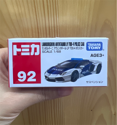  Tomica 92 Lamborghini Aventador LP700-4 PoliceCar 