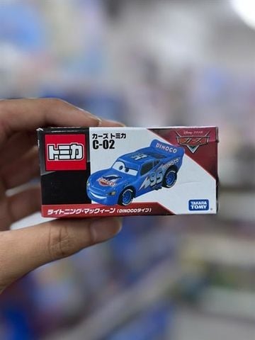  Tomica C-02 Disney Cars Lightning McQueen (DINOCO Type) 