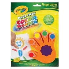 Bộ màu vẽ bằng tay Crayola Fingerpaints