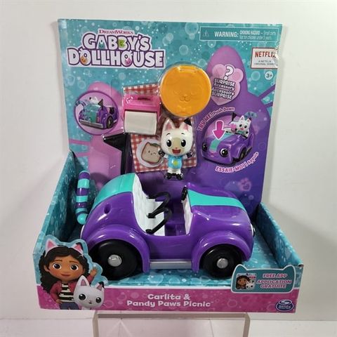  Gabby’s Dollhouse Carlita and Pandy Paws Picnic Set 