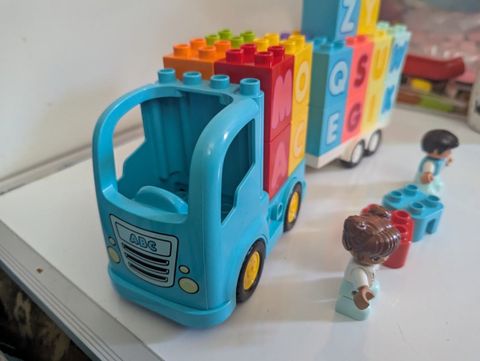  LEGO Duplo Đồ chơi lắp ráp Đoàn tàu học chữ 14021 