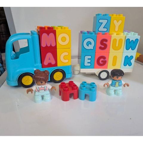  LEGO Duplo Đồ chơi lắp ráp Đoàn tàu học chữ 14021 