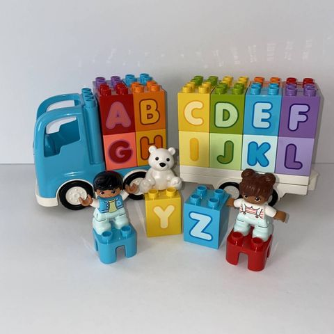  LEGO Duplo Đồ chơi lắp ráp Đoàn tàu học chữ 14021 