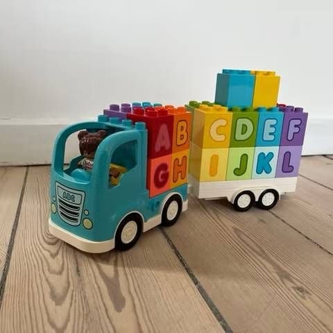  LEGO Duplo Đồ chơi lắp ráp Đoàn tàu học chữ 14021 