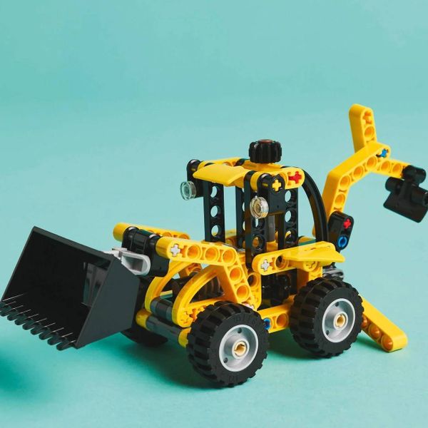 Lắp ghép LEGO Technic 42197 Đồ chơi xe máy đào và máy xúc kết hợp