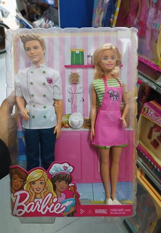  FHP64 - Dau bep Ken & barbie 