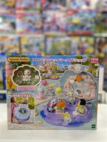  Co-78 Sylvanian Families Mermaid Shop Mark Certified 