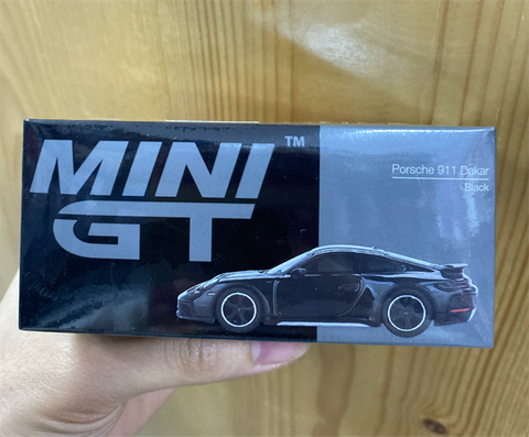  Mini GT BOX Version MGT00958 Porsche 911 Dakar Black 