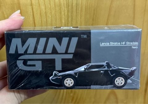  Mini GT Box Version MGT00846 Lancia Stratos HF Stradale Nero 
