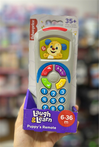  Điều khiển học tập HVY75 Fisher Price - Laugh & Learn Puppy's Remote 