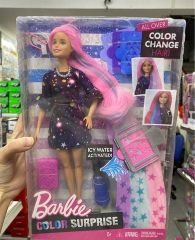  FHX00 - Barbie thay doi mau toc sanh dieu 