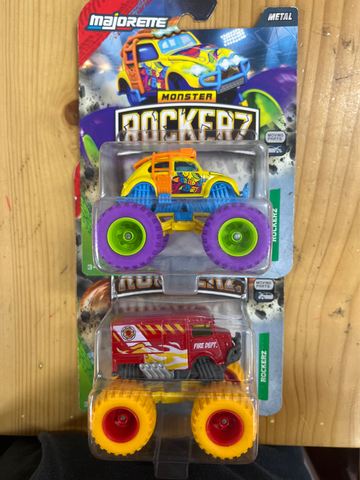  8504001000 Đồ Chơi Xe Mô Hình MAJORETTE Monster Rockerz 