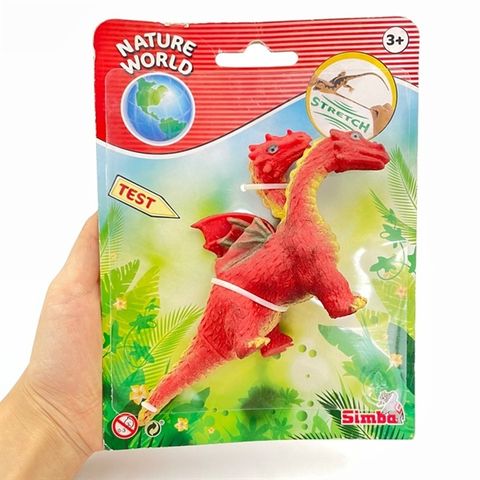  104340395 Đồ Chơi Khủng Long NATURE WORLD Stretch Dragons, 3-ass. 