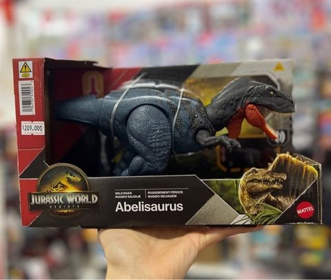  Khủng long JGB91 Jurassic World Rebirth Wild Roar Abelisaurus 