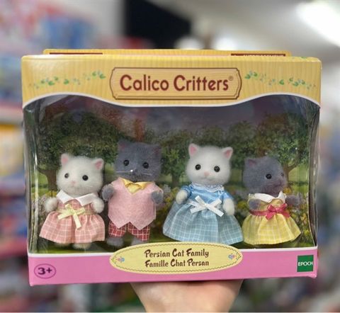  23win11 Calico Critters Persian Cat Family 