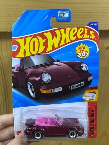  HYW37 Hot Wheels Porsche 911 Turbo Cabriolet 