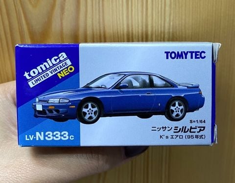  TOMYTEC LV-N333c Nissan Silvia K's Aero (Purplish Blue) 