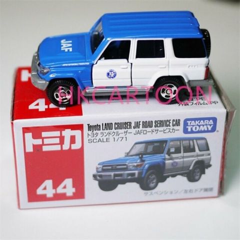  Tomica 44 Toyota LAND CRUISER JAF ROAD SERVICE 